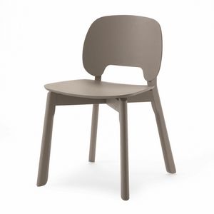 Sona, Plywood chair with solid ash base