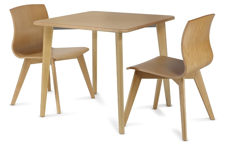 WEBWOOD 357, Chair entirely in beech wood