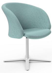 Junea, Upholstered armchair for hotels and communities