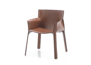 415, Chair covered in leather