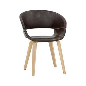 7851, Chair covered in eco-leather