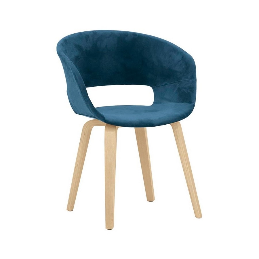 6851, Chair with enveloping shell