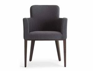Ada-P1, Upholstered armchair for hotels