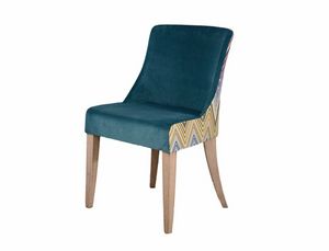 America New, Upholstered armchair, covered with fabric