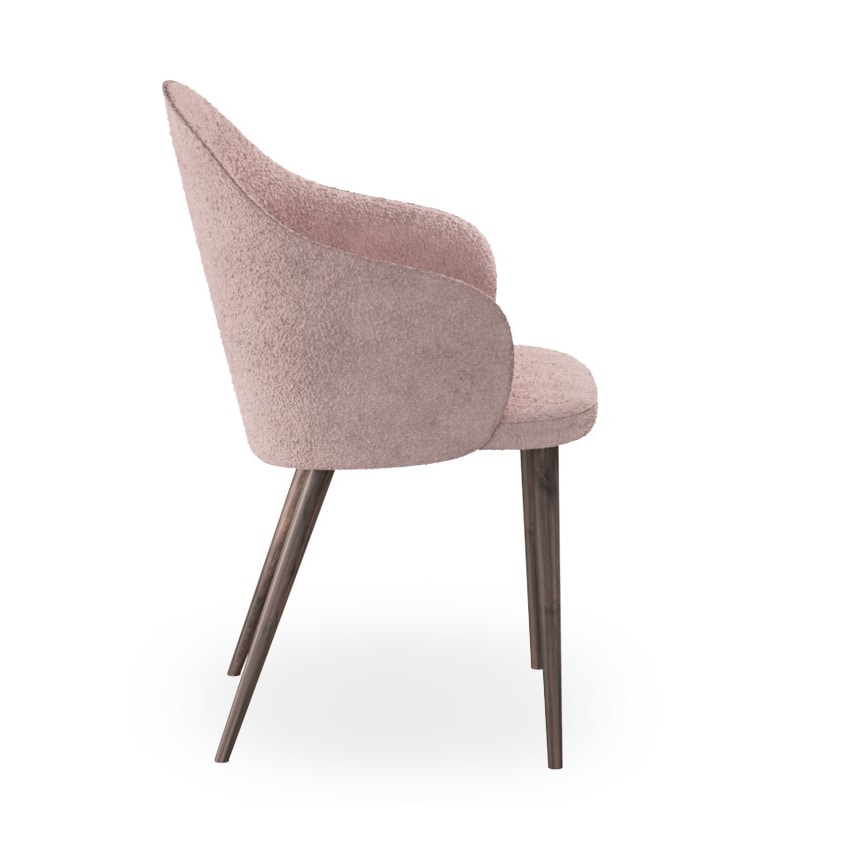 Bombo PTW, Padded armchair with beech wood legs