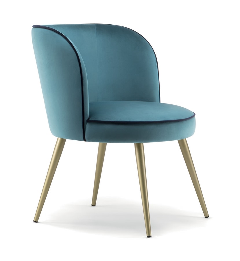 CANDY LOUNGE CHAIR 061 POL, Armchair with a contemporary design