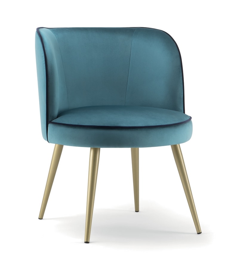 CANDY LOUNGE CHAIR 061 POL, Armchair with a contemporary design