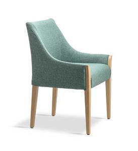 Cometa B, Armchair with sinuous shapes