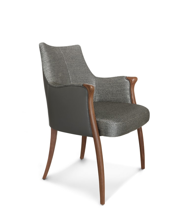 DEMETRA small armchair GEA Collection, Comfortable upholstered small armchair