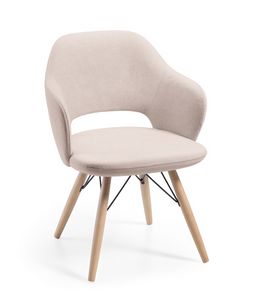 Kira PL, Modern padded armchair