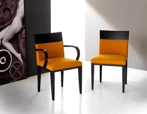 LEIN armchair 8241A, Essential chairs with arms Restaurant