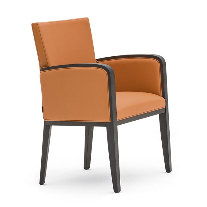 Logica 00931, Small armchair ideal for hotel and restaurants