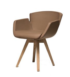 NUBIA 2900P, Armchair with beech base
