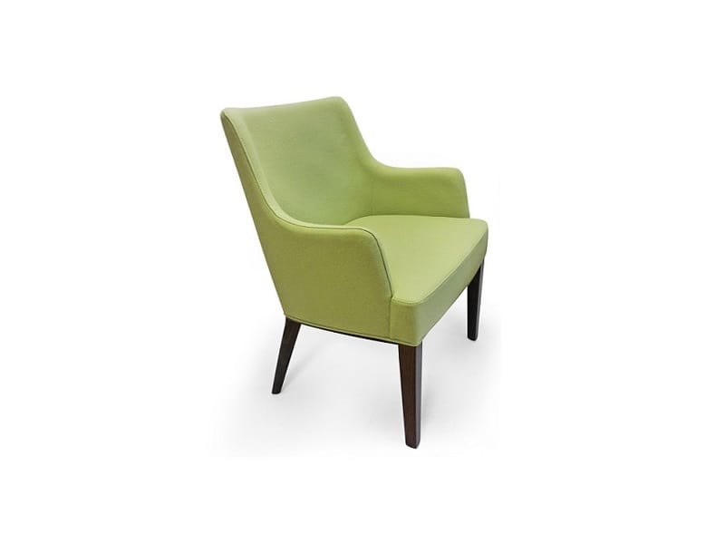 Tina-P1, Padded armchair with customizable upholstery