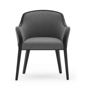 Wave 02731, Padded small armchair suitable for hotel and restaurant