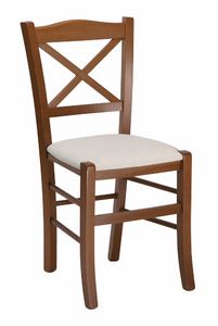 111, Restaurant chair, with customizable seat