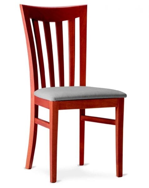 221 Demetra, Chair for restaurant, with padded seat