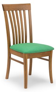 Anna, Chair with vertical slats backrest