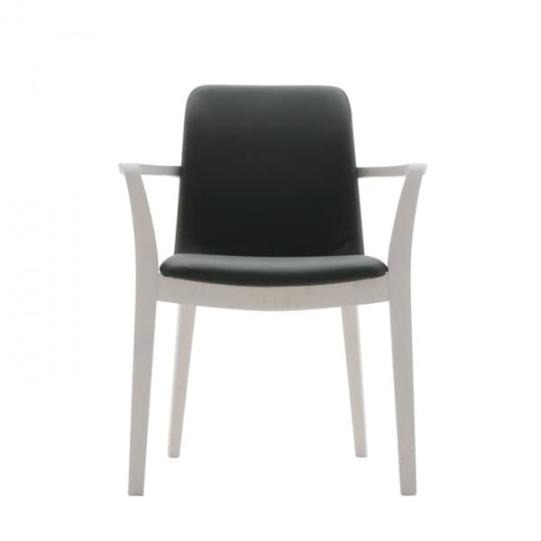 Light 03221, Wooden chair with arms, strong and durable