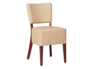 Marsiglia/S/1, Padded dining chair for restaurants