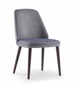 MEG SIDE CHAIR 071 S, Comfortable and refined restaurant chair