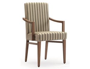 Milena-P, Dining chair with armrests