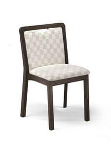 Morena I, Padded chair with comfortable handle, for living room