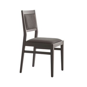 MP473D, Upholstered chair for restaurant