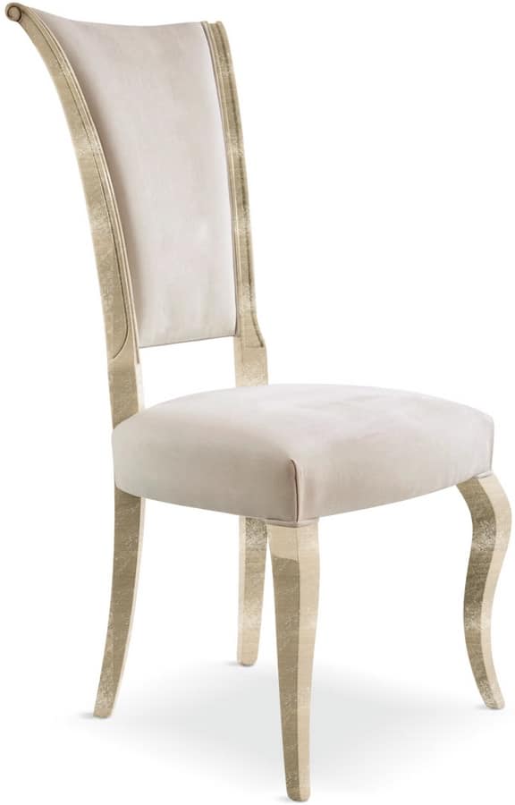 Raffaello chair, Solid wood chair padded