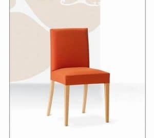 Relax, Beech chair with padded seat and back