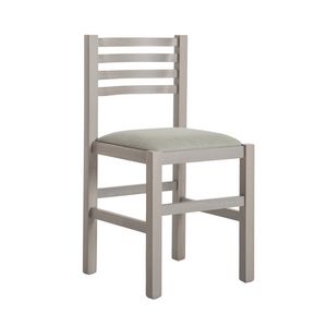 RP404Q, Chair in beech wood with padded seat