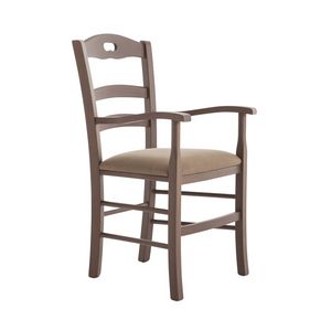 RP42BP, Chair with horizontal slatted backrest