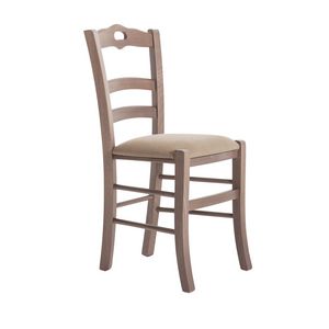 RP42C, Wooden chair with customizable seat