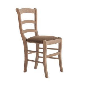 RP43H, Chair with horizontal slatted backrest