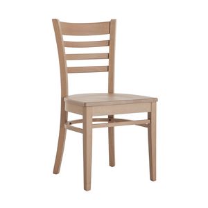 RP491, Wooden chair with customizable seat