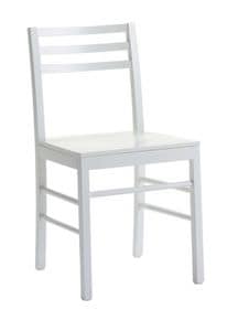Us Foggia, Wooden chair for kitchens, modern chair for home