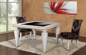 Art. 675, Square table with glass top
