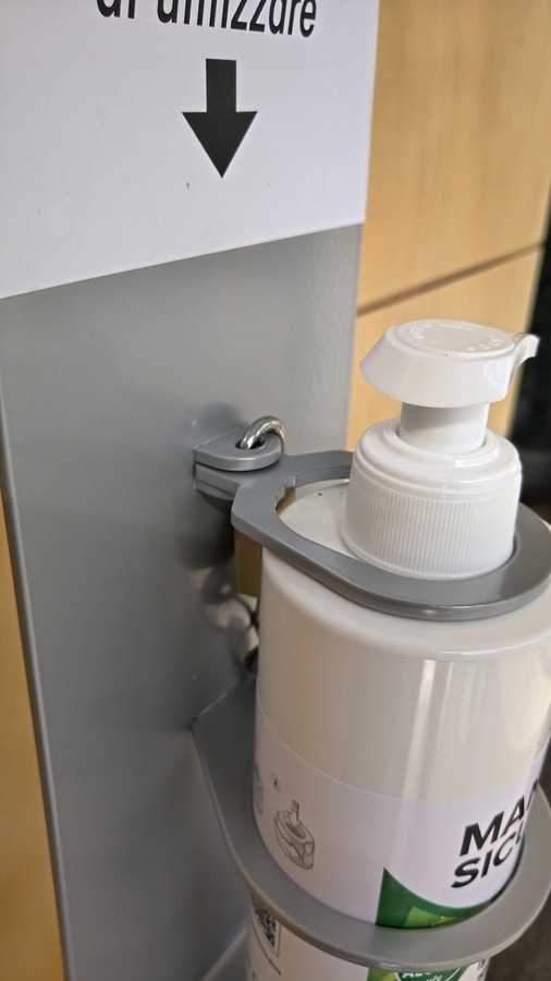LEAP 2020 MA04, Manual dispenser holder, anti-covid