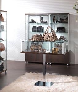 ALLdesign 1/PF, Contemporary display cabinet, exhibitor for shops