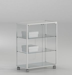 ALLdesign plus 71/BP, Small showcase for shops, with lockable door