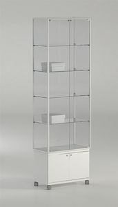 ALLdesign plus 71/MAP, Glass display cabinet, for precious products