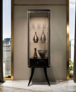 Art. 3010, Elegant display cabinet with one door