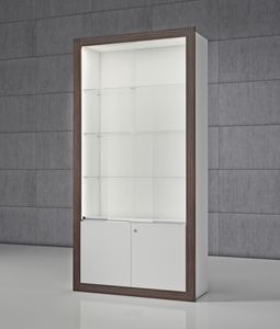 Quadratum Frame QF/SA scorrevoli, Modular showcase with sliding doors