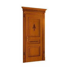 Door Classmode Delfi, Door for masonry, in wood, customizable, for hotels