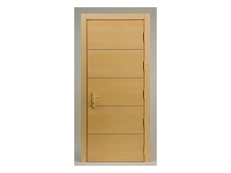Flair, Wooden door Maple, soundproofing, with panic lock, for hotels