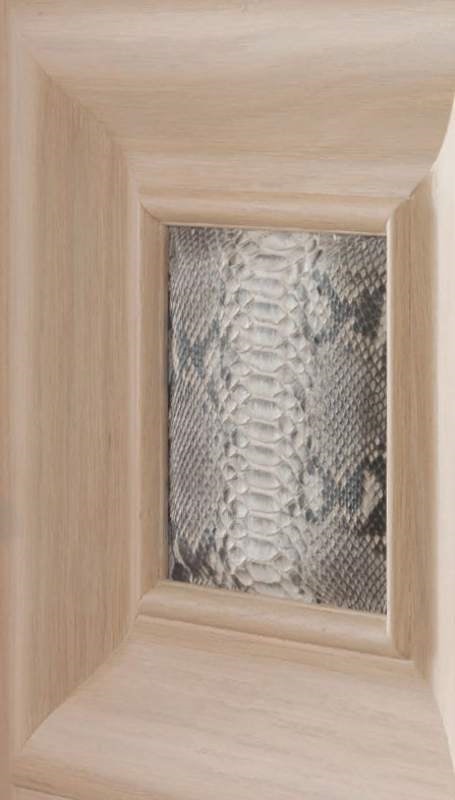 Door with snakeskin inserts | IDFdesign