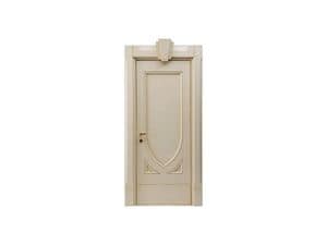 Terminus, Acoustic door for hotel rooms, lacquered glossy finish, panic lock