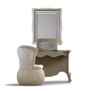 City Art. C22301, Wooden dressing table with mirror