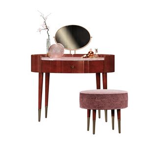 Le Ginestre, Dressing table with oval swivel mirror