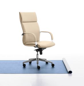 Berlin 01, Executive chair with high backrest for office